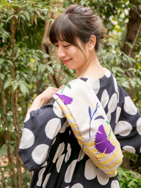 TASUKI กระเป๋าสะพายข้าง - ดอกไม้