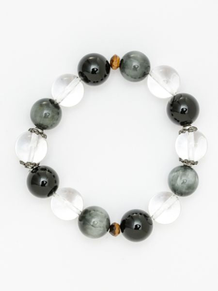 REIROU - White Tiger Eye Bracelet Bangles & Bracelets by 岩座 - Ametsuchi