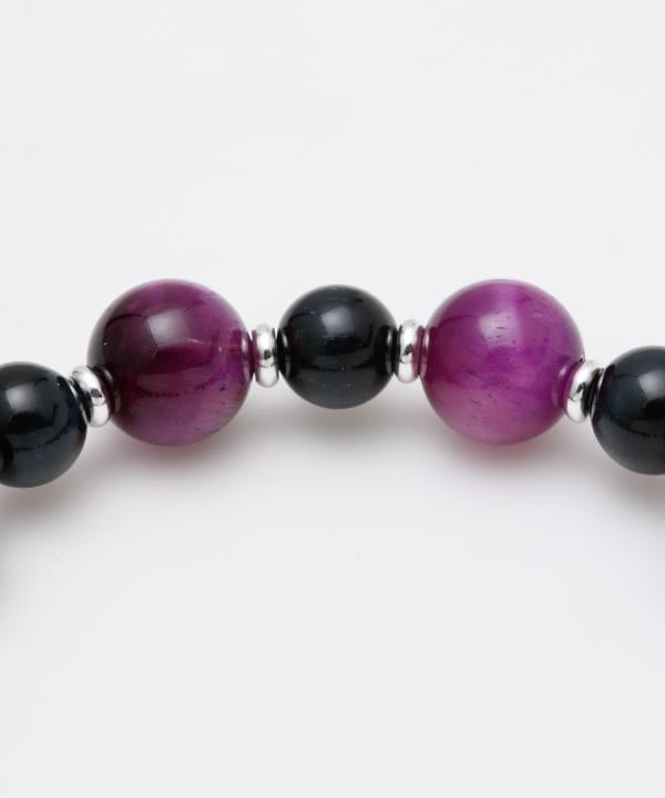KOKORODO - 8mm Purple Tiger Eye Bracelet Bangles & Bracelets by 岩座 - Ametsuchi