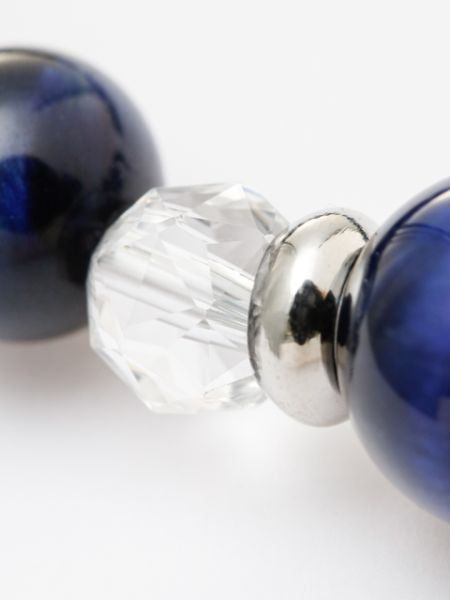 SUIJIN - 10mm Lapis Tiger Eye Bracelet