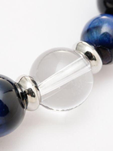 SUIJIN - 10mm Lapis Tiger Eye Bracelet