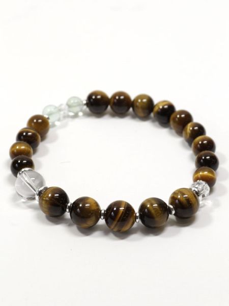 SUIJIN - 10mm Tiger Eye Bracelet