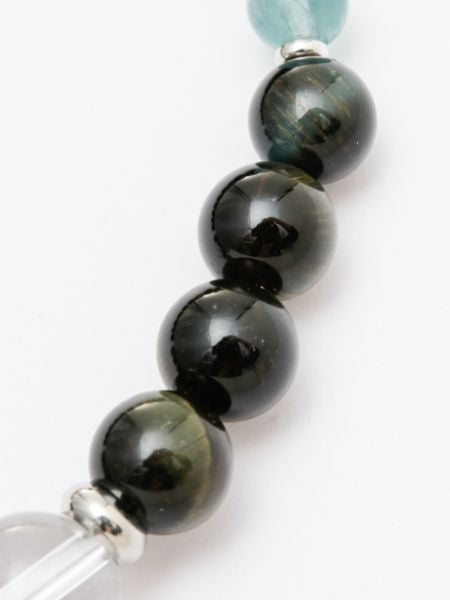 SUIJIN - 10mm Blue Tiger Eye Bracelet