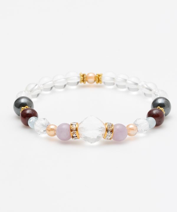 BIREI - Hematite Bracelet Bangles & Bracelets by 岩座 - Ametsuchi