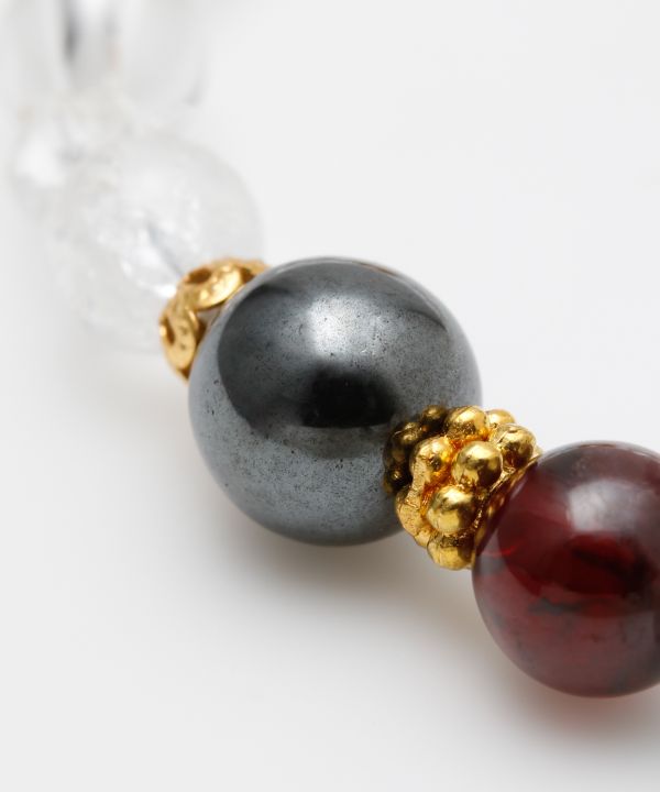 BIREI - Hematite Bracelet Bangles & Bracelets by 岩座 - Ametsuchi