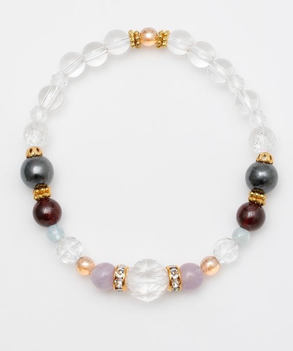 BIREI - Hematite Bracelet Bangles & Bracelets by 岩座 - Ametsuchi