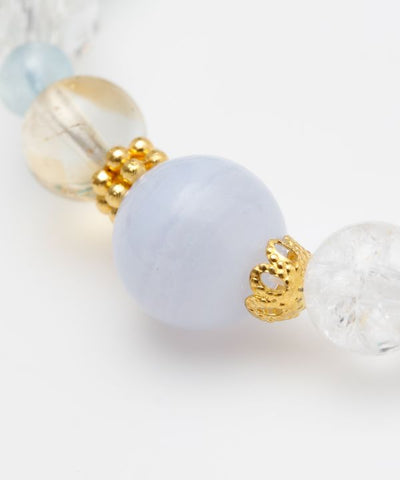 BIREI - Blue Lace Bracelet Bangles & Bracelets by 岩座 - Ametsuchi