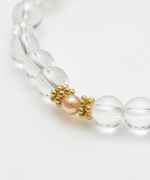 BIREI - Lotus Crystal Bracelet Bangles & Bracelets by 岩座 - Ametsuchi