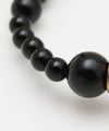 TAKOU - Bracelet Onyx Noir