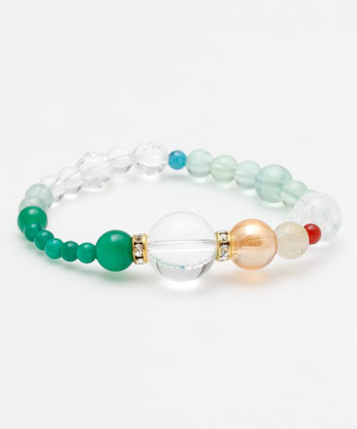 TAKOU - Green Agate Bracelet Bangles & Bracelets by 岩座 - Ametsuchi