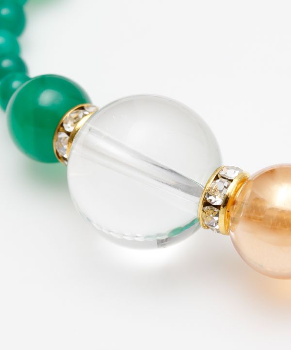 TAKOU - Green Agate Bracelet Bangles & Bracelets by 岩座 - Ametsuchi