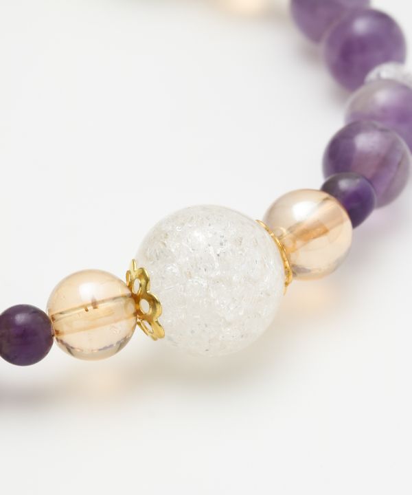 HIYORI - Triangle Lavender Amethyst Bracelet Bangles & Bracelets by 岩座 - Ametsuchi