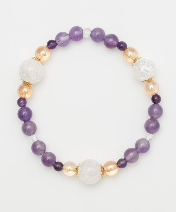 HIYORI - Triangle Lavender Amethyst Bracelet Bangles & Bracelets by 岩座 - Ametsuchi