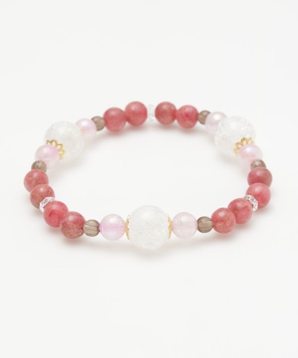 HIYORI - Triangle RHODOCHROSITE Bracelet Bangles & Bracelets by 岩座 - Ametsuchi