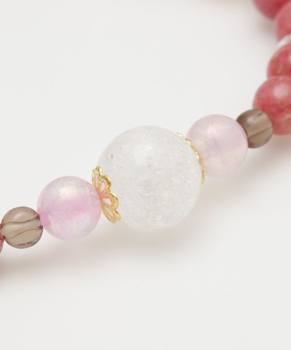 HIYORI - Triangle RHODOCHROSITE Bracelet Bangles & Bracelets by 岩座 - Ametsuchi