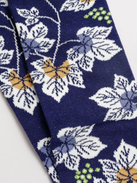 Chaussettes TABI Feuilles de Vigne 23-25cm