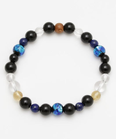 HOTARU - Lapis Lazuli x YAKUSUGI Cedar Bracelet