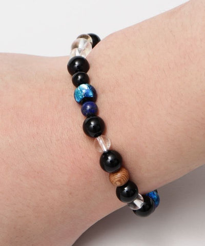 HOTARU - Lapis Lazuli x YAKUSUGI Cedar Bracelet