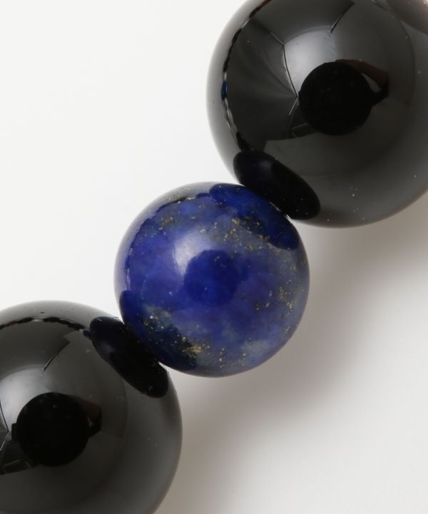 HOTARU - Lapis Lazuli x YAKUSUGI Cedar Bracelet Bangles & Bracelets by 岩座 - Ametsuchi
