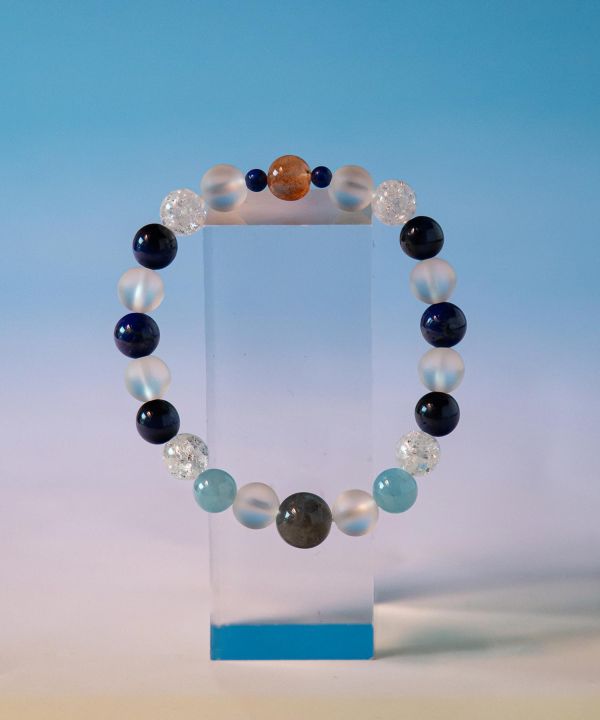 SOUTEN - Lapis Tiger Eye Bracelet Bangles & Bracelets by 岩座 - Ametsuchi