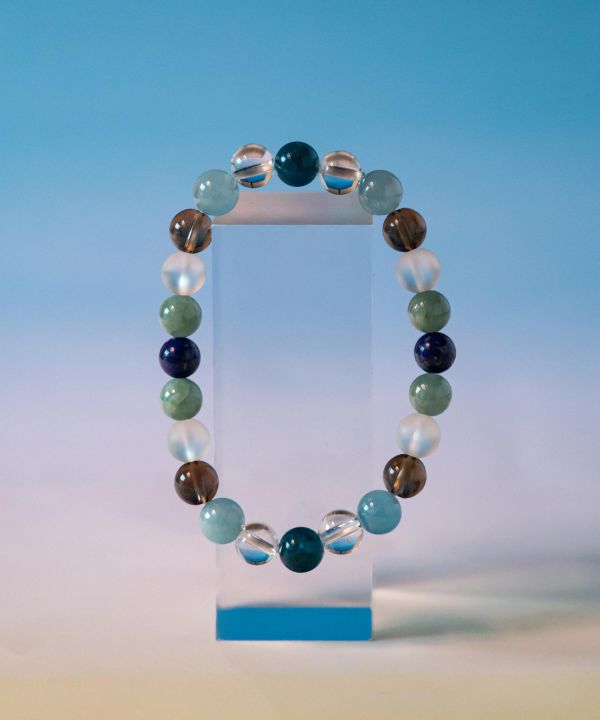SOUTEN - Aquamarine Bracelet Bangles & Bracelets by 岩座 - Ametsuchi