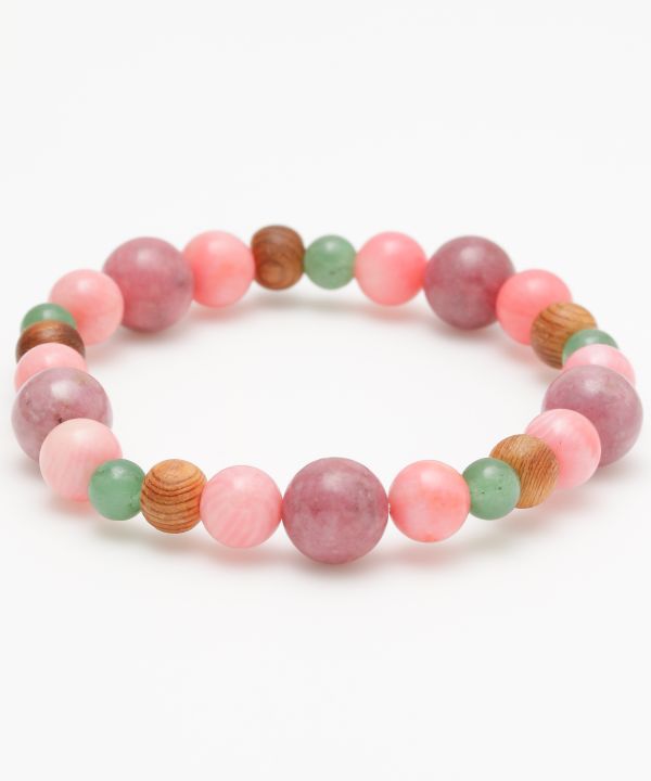 KOUBAI Pink Coral Bracelet Bangles & Bracelets by 岩座 - Ametsuchi