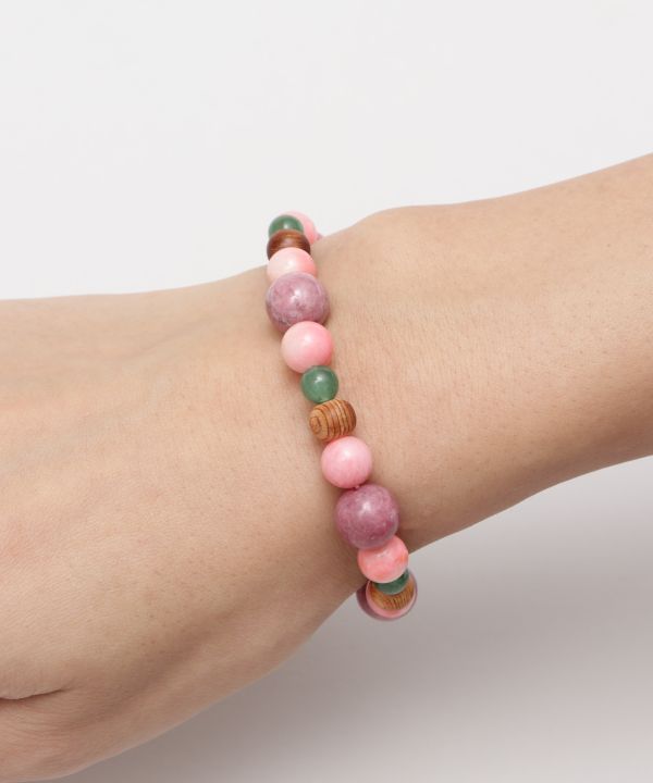 KOUBAI Pink Coral Bracelet Bangles & Bracelets by 岩座 - Ametsuchi