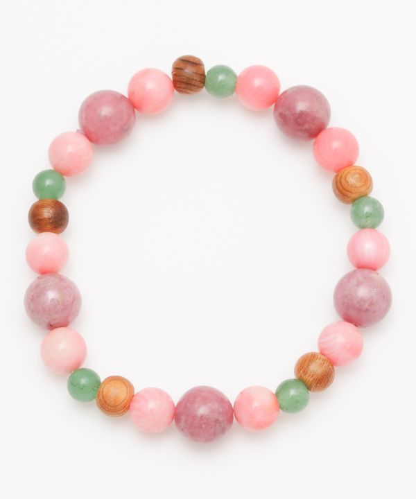 KOUBAI Pink Coral Bracelet Bangles & Bracelets by 岩座 - Ametsuchi