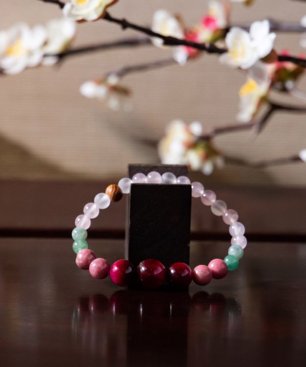 KOUBAI Rose Tiger Eye Bracelet Bangles & Bracelets by 岩座 - Ametsuchi