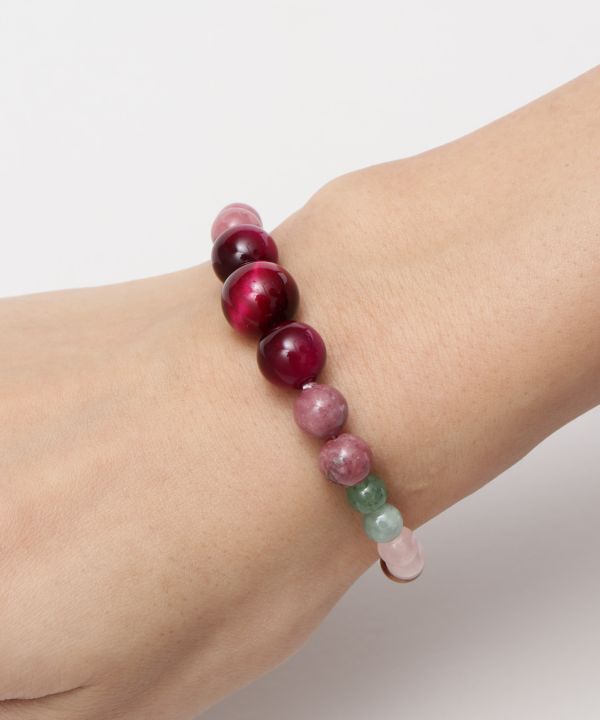 KOUBAI Rose Tiger Eye Bracelet Bangles & Bracelets by 岩座 - Ametsuchi