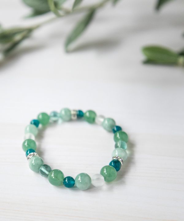 SHISUI - Aventurine Bracelet Bangles & Bracelets by 岩座 - Ametsuchi