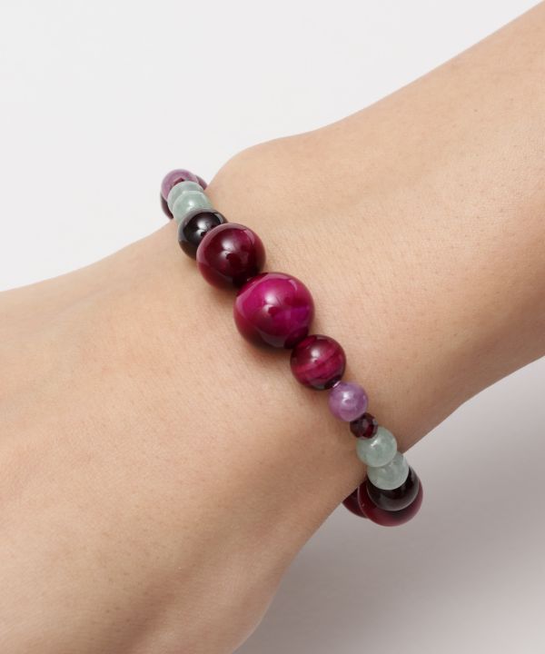 SHAKUYAKU - Rose Tiger Eye Bracelet