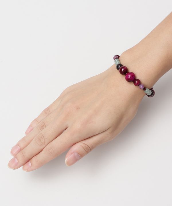 SHAKUYAKU - Rose Tiger Eye Bracelet