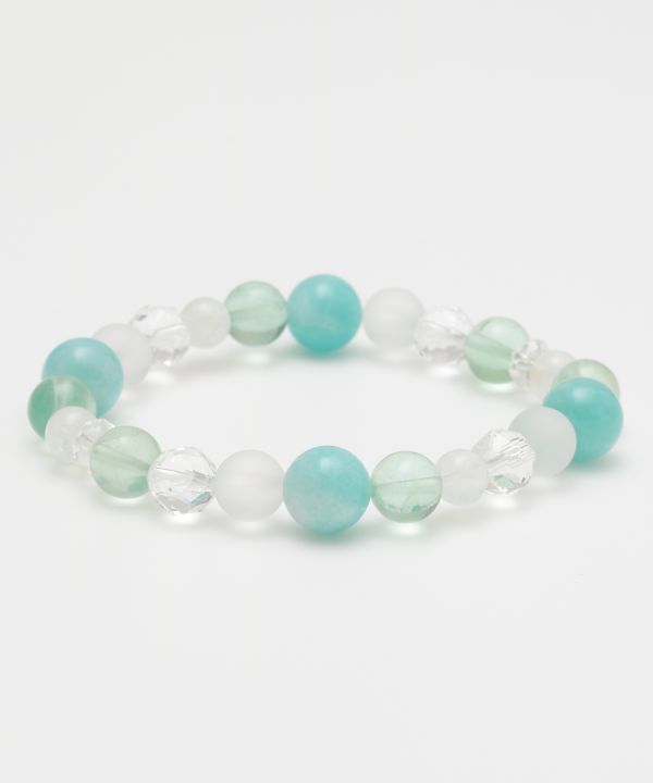 SUI-U - Amazonite Bracelet Bangles & Bracelets by 岩座 - Ametsuchi