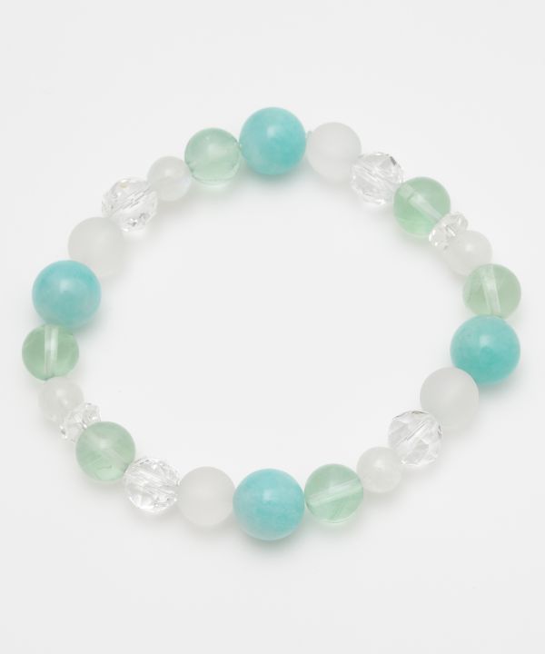 SUI-U - Amazonite Bracelet Bangles & Bracelets by 岩座 - Ametsuchi