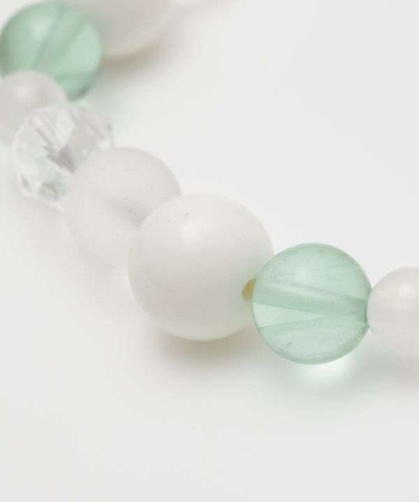 SUI-U - White Onyx Bracelet Bangles & Bracelets by 岩座 - Ametsuchi