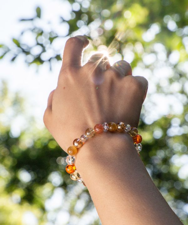 SANSAN - Gelang & Kalung Aura Emas oleh 岩座 - Ametsuchi