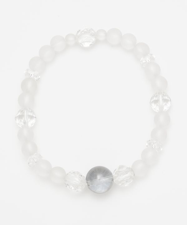 KOUBOU - Silver Aura Crystal Bracelet