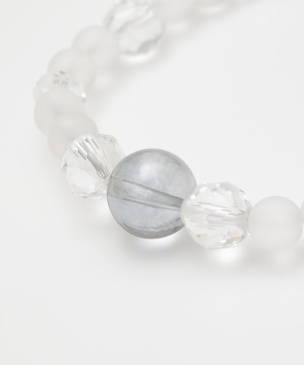 KOUBOU - Silver Aura Crystal Bracelet