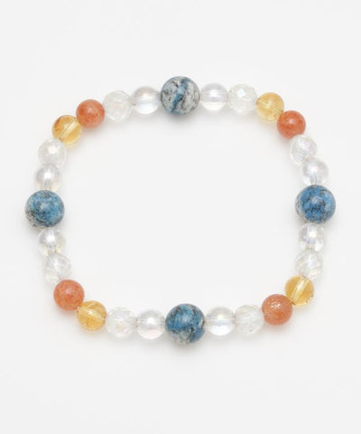 SAIUN --Bracelet bleu K2