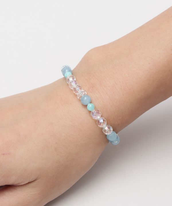 NICHIUN - Gelang dan Kalung Aquamarine oleh 岩座 - Ametsuchi