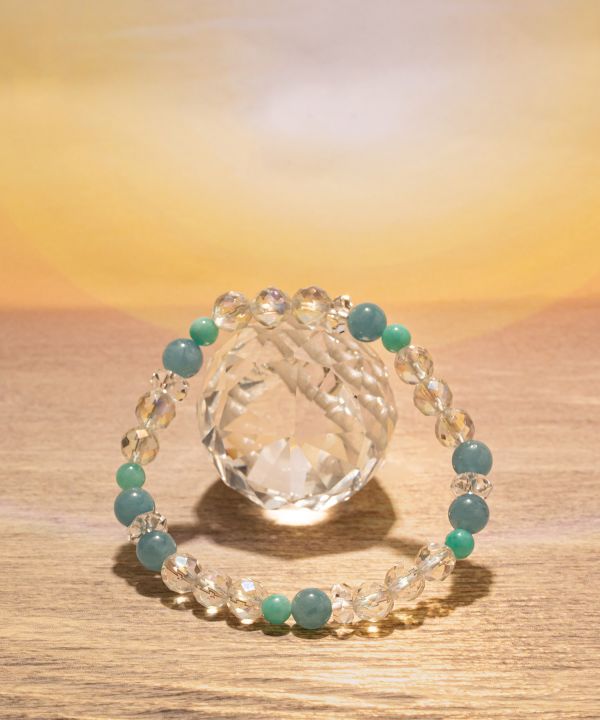 NICHIUN - Aquamarine Bracelet Bangles & Bracelets by 岩座 - Ametsuchi
