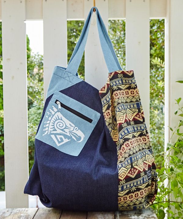 Patchwork Large Tote Bag