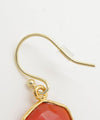 CATHEDRAL Red Onyx Earrings