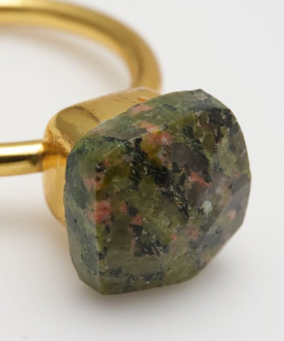 CATHEDRAL Unakite Ring