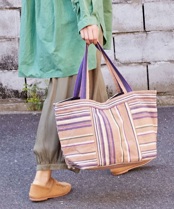 Hand Woven Cotton Tote