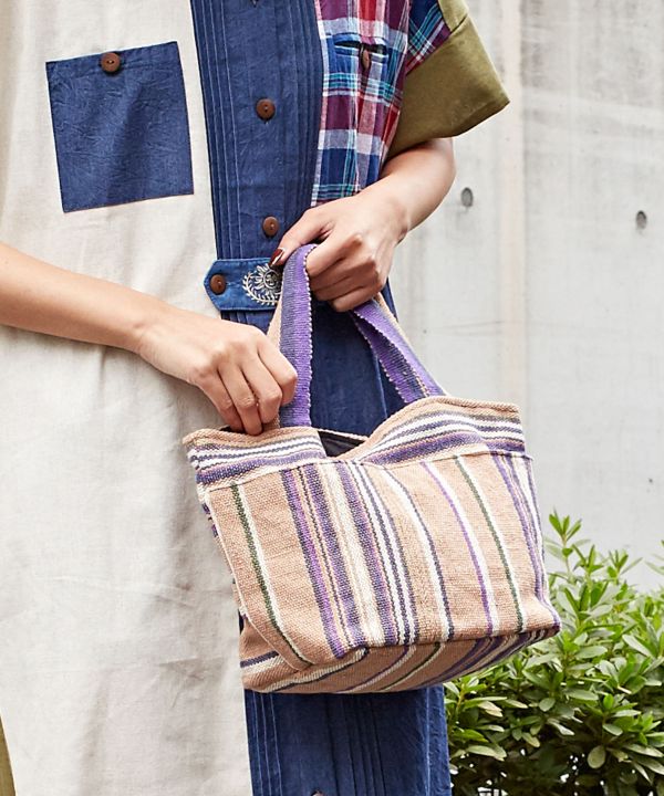 Hand Woven Cotton Hand Bag