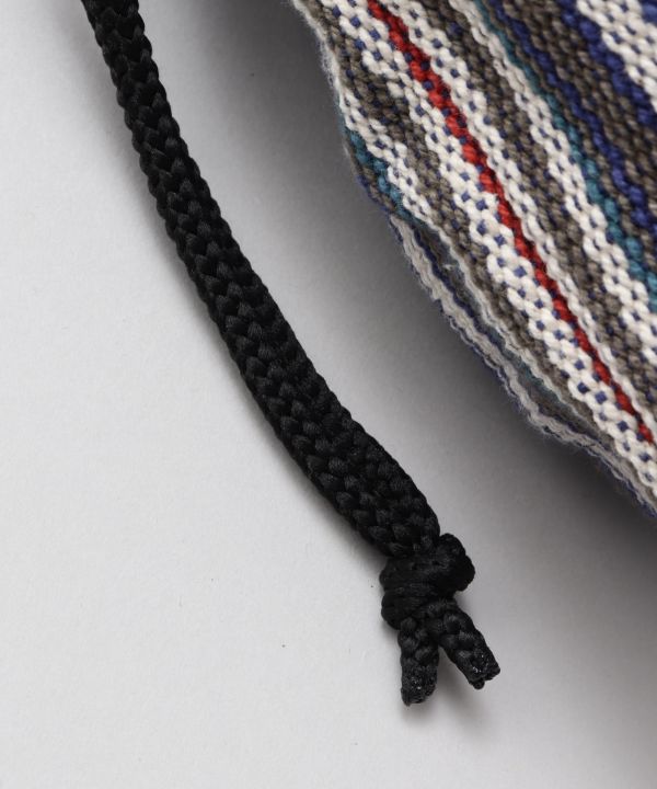 Hand Woven Cotton Drawstring Bag