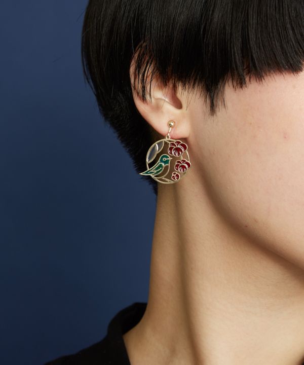 Four Seasons Clip Earrings