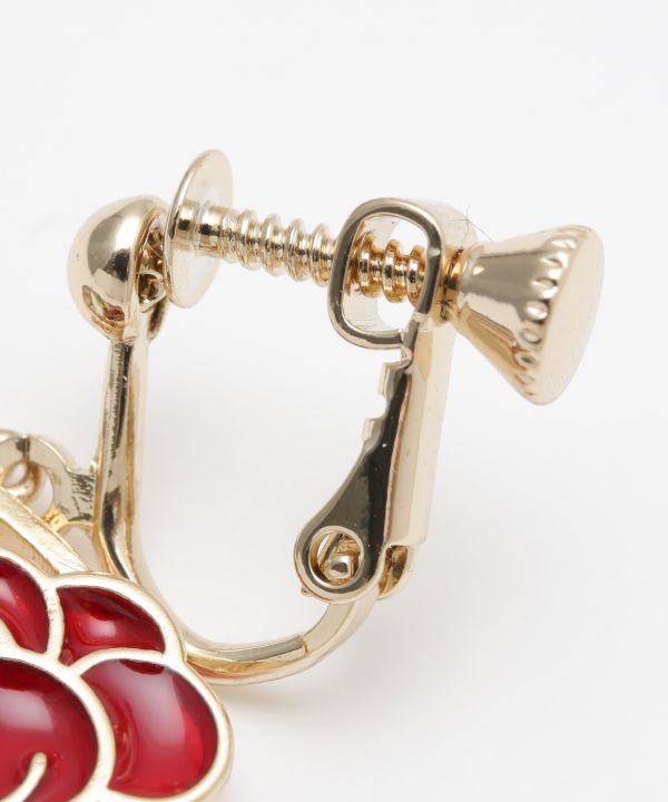 Four Seasons Clip Earrings